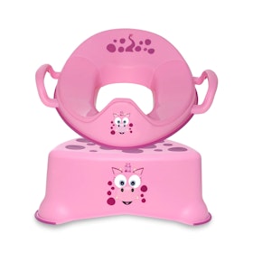 My Carry Potty Toiletsæde & Skammel til børn Pink Drage