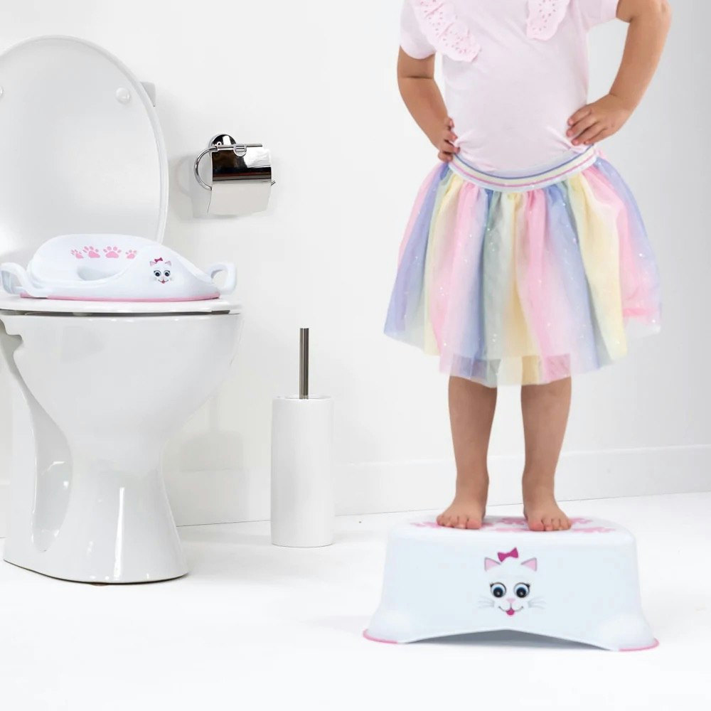 Badeværelse skammel til børn – My Carry Potty Kat