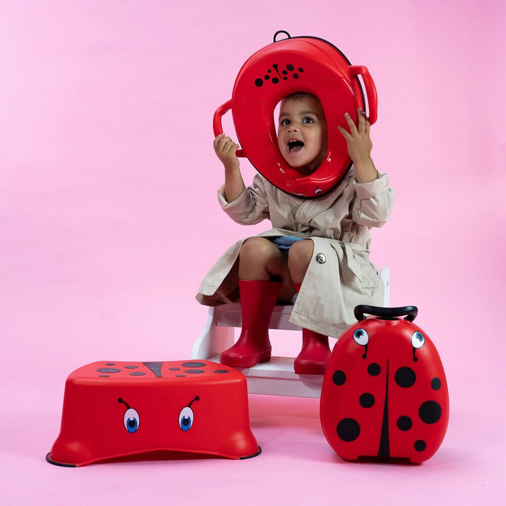 Skammel til badeværelset – My Carry Potty Mariehøne