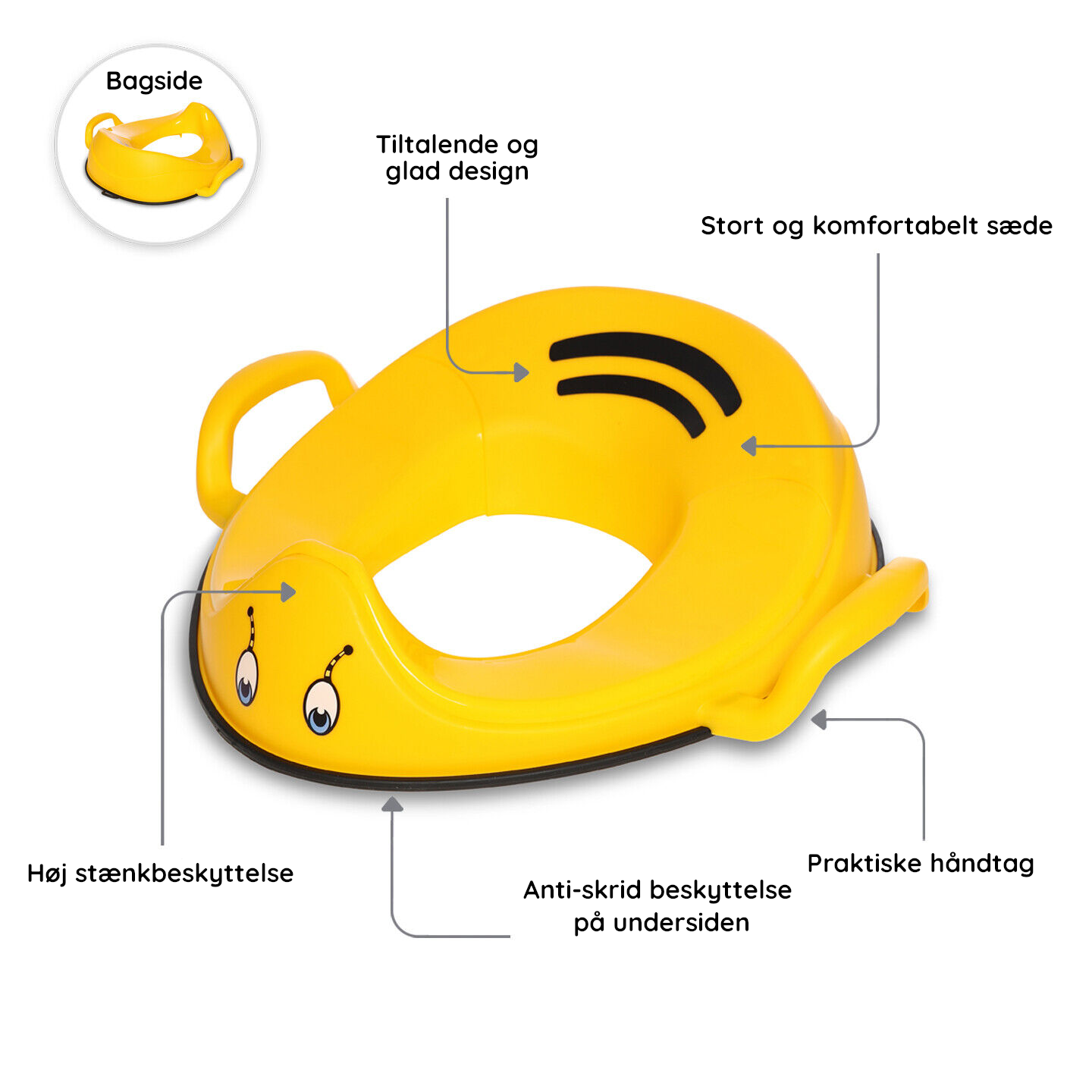 Toiletbræt til børn - My Carry Potty  Humlebi