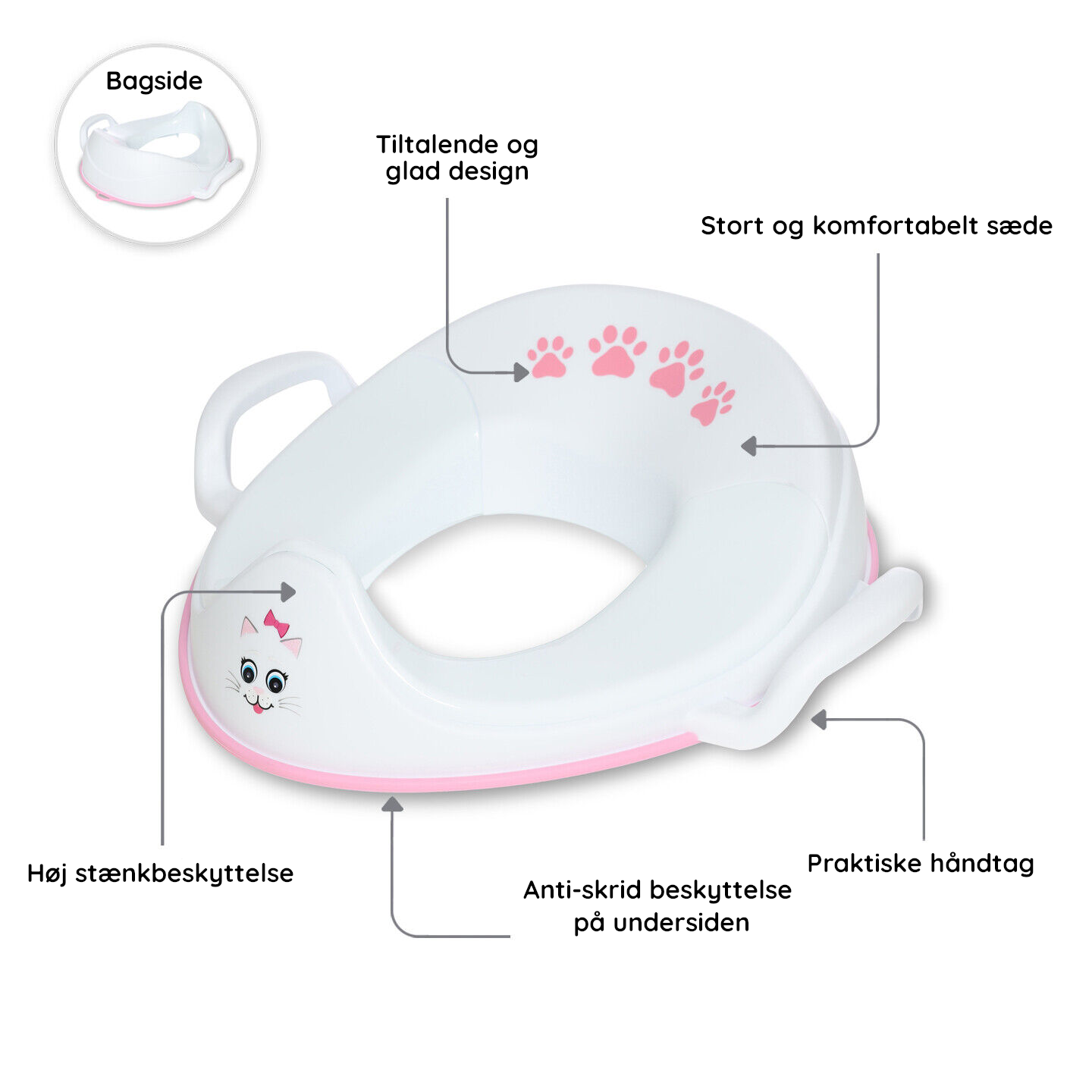 Toiletbræt & skammel My Carry Potty Kat