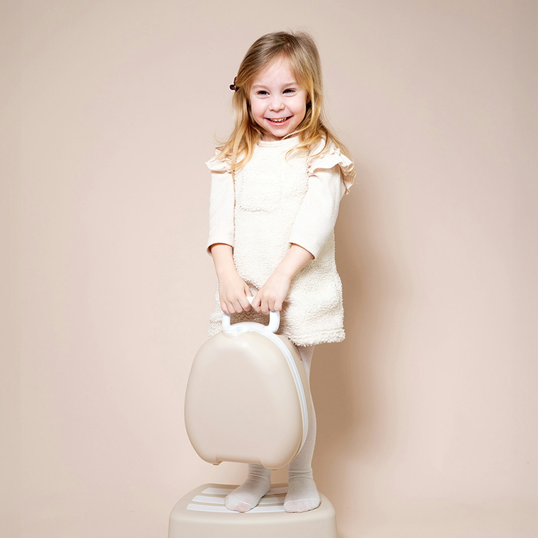 My Carry Potty bærbar potte Naturlig beige