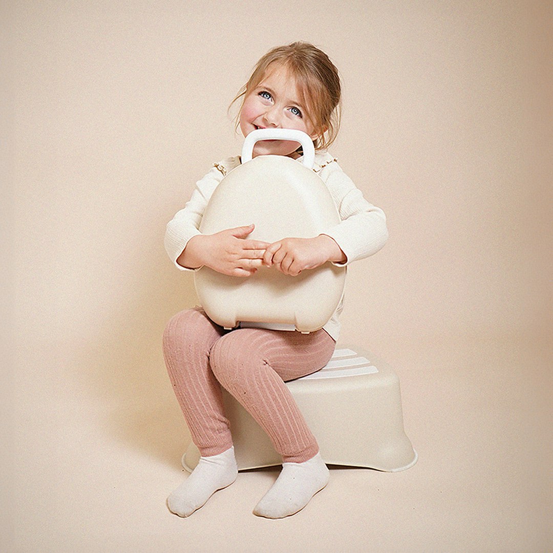 My Carry Potty bærbar potte Naturlig beige