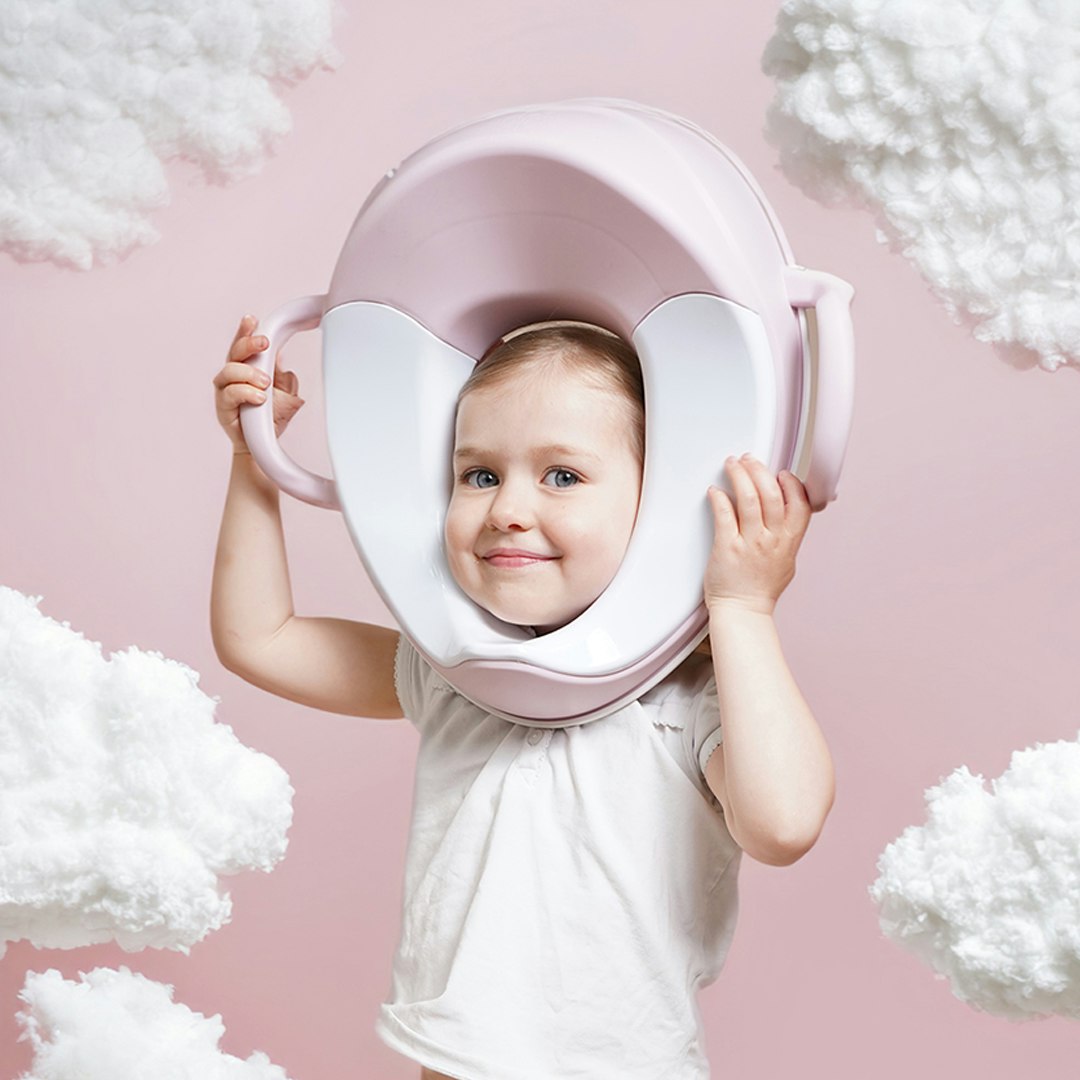 Toiletbræt til børn - My Carry Potty Pastelpink