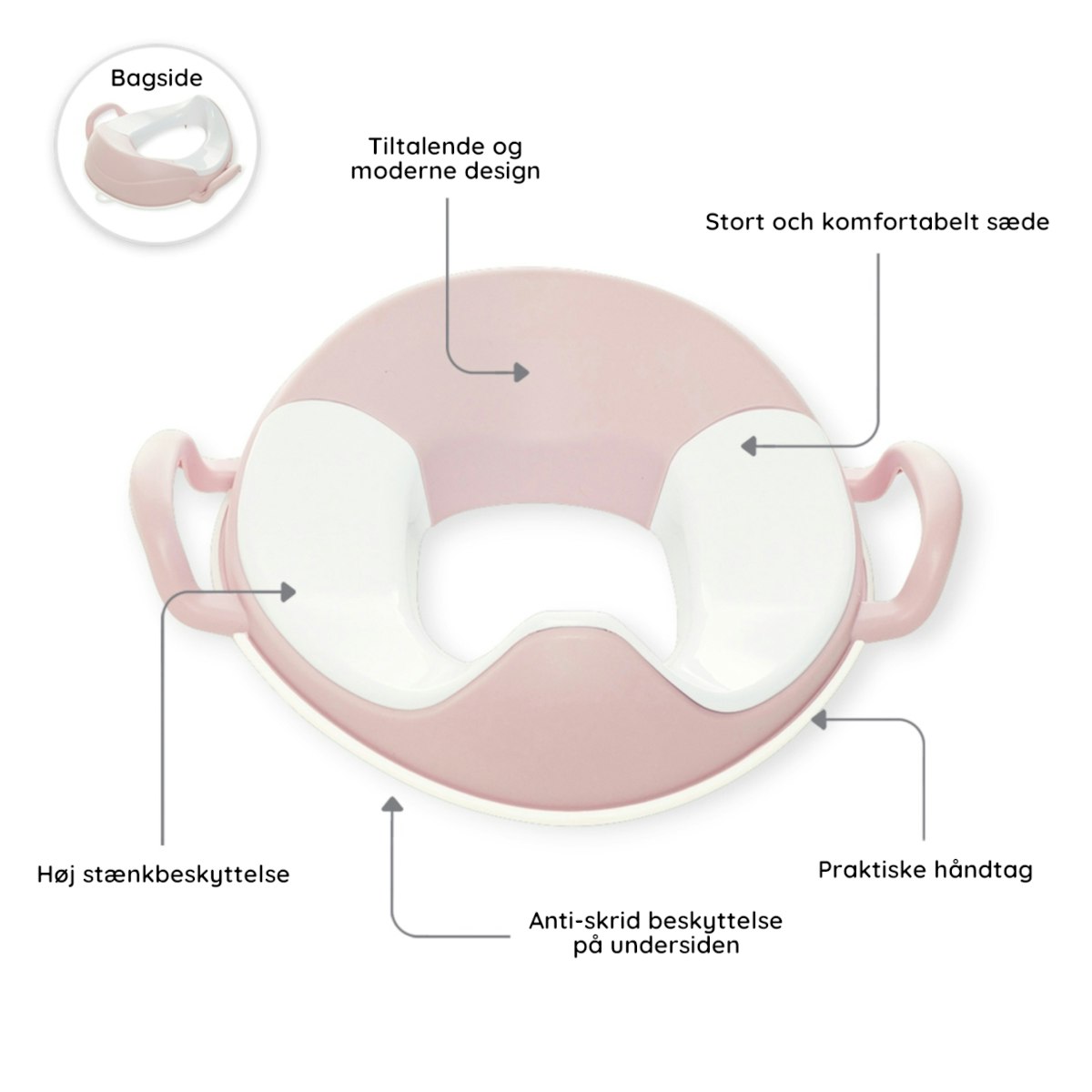 My Carry Potty Pottetræningssæt Pastelpink
