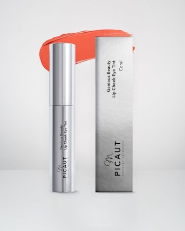 M Picaut Genious Beauty Lip Cheek Eye Tint Coral