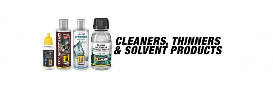 Cleaners, Thinners & Solvent Products - TableTopGames