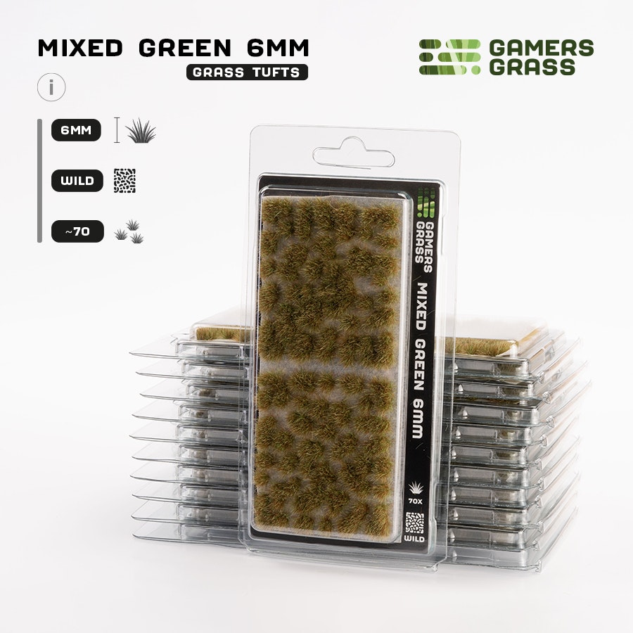 Mixed Green (6mm) - Wild