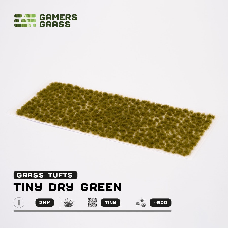 Tiny Dry Green (2mm)