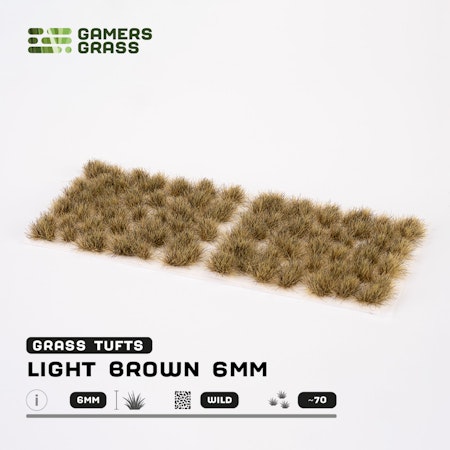 Light Brown 6mm - wild