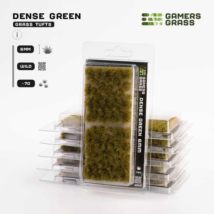 Dense Green 6mm - wild