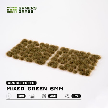 Mixed Green (6mm) - Wild