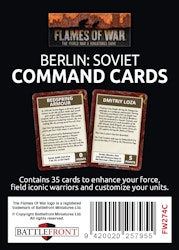 Berlin: Soviet Command Cards (35 Cards) - FW274C