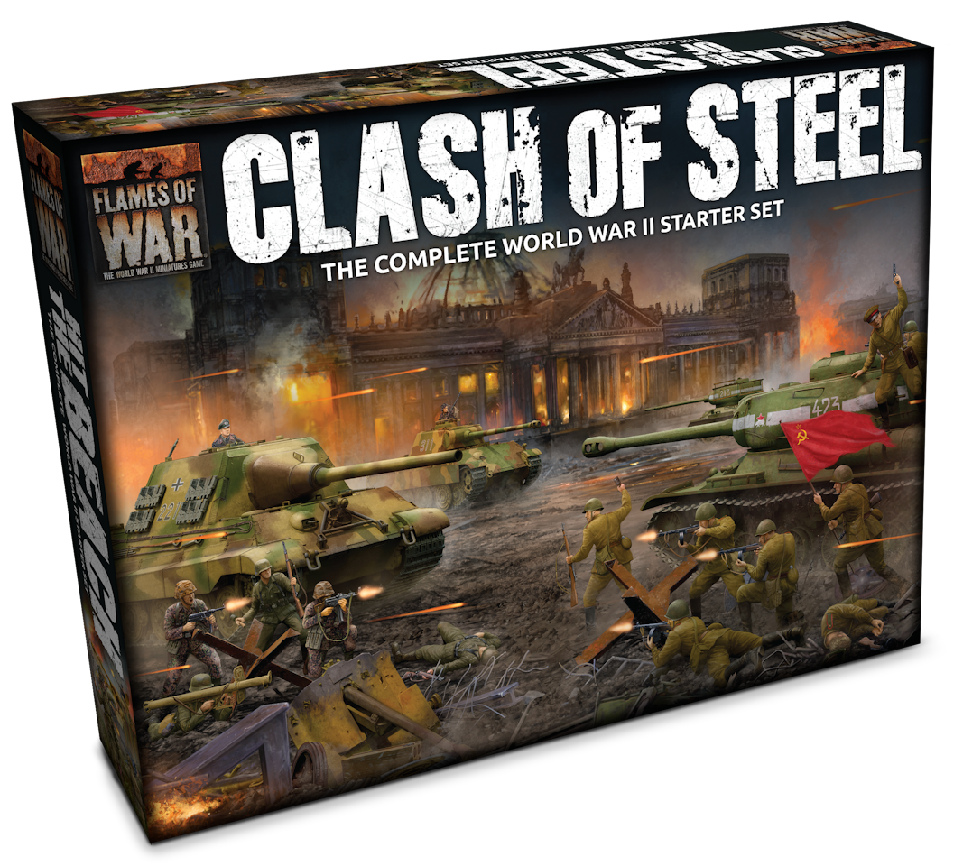 Clash of Steel Starter Set (LW German vs Soviet) - FWBX15