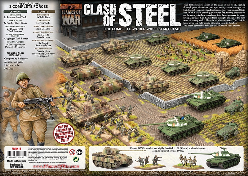 Clash of Steel Starter Set (LW German vs Soviet) - FWBX15