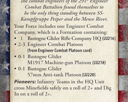 Bulge: Americans Command Cards (61x Cards)