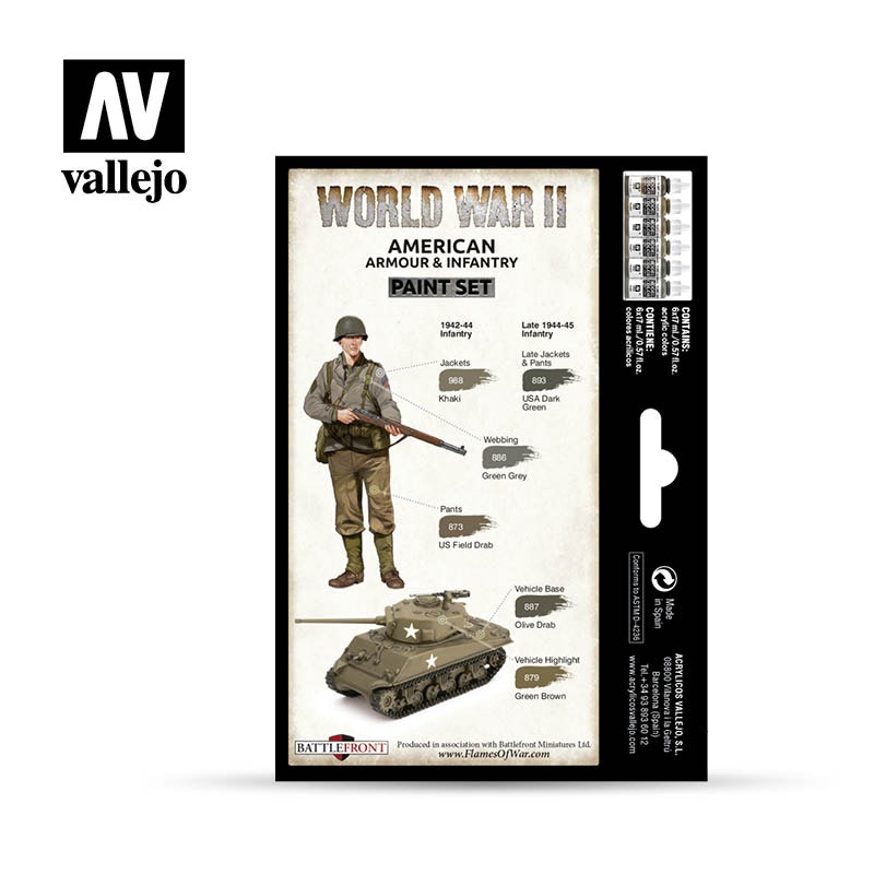 WWII American Armour & Infantry - 70.203