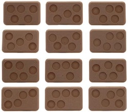 Mixed Bases (with Figure Holes x24 Bases) - XX108
