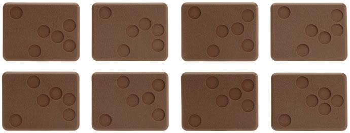Mixed Bases (with Figure Holes x24 Bases) - XX108