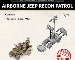 Airborne Jeep Recon Patrol (Plastic) - UBX65