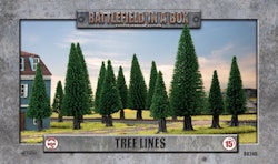 Tree Lines (x4) (15mm) - BB246