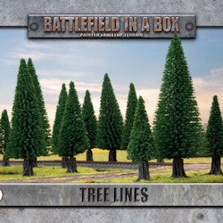 Tree Lines (x4) (15mm) - BB246