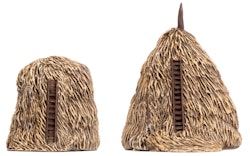 Haystacks (x4) (15mm) - BB245