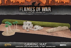 Battlefield in a Box Game Mat Desert/Grass 4x6 ~ 120x180cm (Mousepad) - BB951