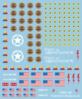 Late War US decals - US941