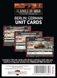 Berlin : German Unit Cards - FW273U