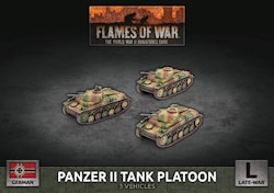 Panzer II Tank Platoon (x3) - GBX183