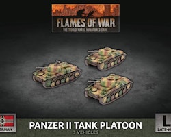 Panzer II Tank Platoon (x3) - GBX183