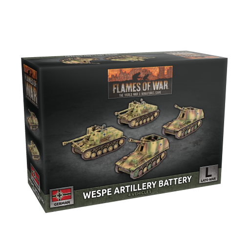 Wespe Artillery Battery (x4) - GBX192