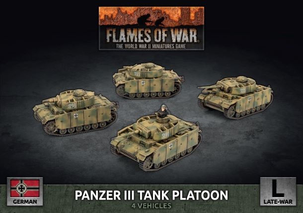 Panzer III Tank Platoon - GBX195