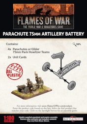 Parachute 75mm Artillery Battery (Plastic) - UBX66