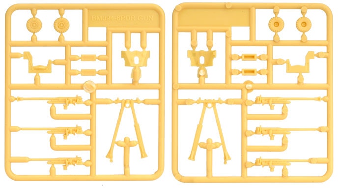 Parachute 57mm Anti-tank Platoon (Plastic) - UBX67