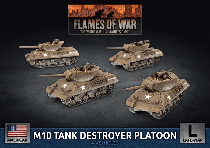 M10 Tank Destroyer Platoon (Plastic) - UBX72