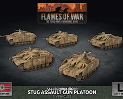 Fallschirmjäger StuG Assault Gun Platoon (Plastic) - GBX143