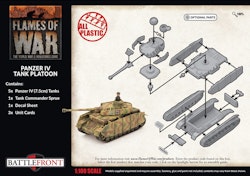 Panzer IV Tank Platoon (Plastic) - GBX142