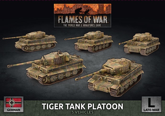 Tiger Tank Platoon - GBX140