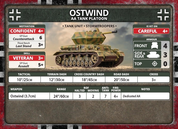 Armoured AA Tank Platoon - GBX166