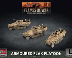 Sd Kfz 251 2cm / Triple 15mm Armoured Flak Platoon (3x Plastic) - GBX180
