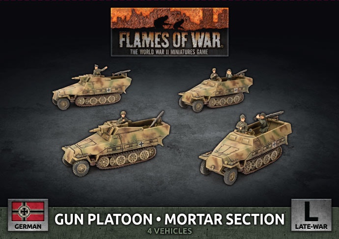 Gun Platoon - Mortar Section (Plastic) - GBX177