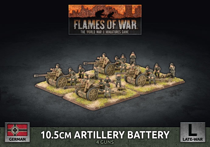 10.5cm Artillery Battery (Plastic) - GBX145