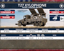 T27 Xylophone Rocket Launcher Battery - US145