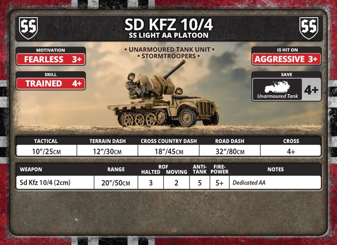 Sd Kfz 10/4 Light AA Platoon - GBX147