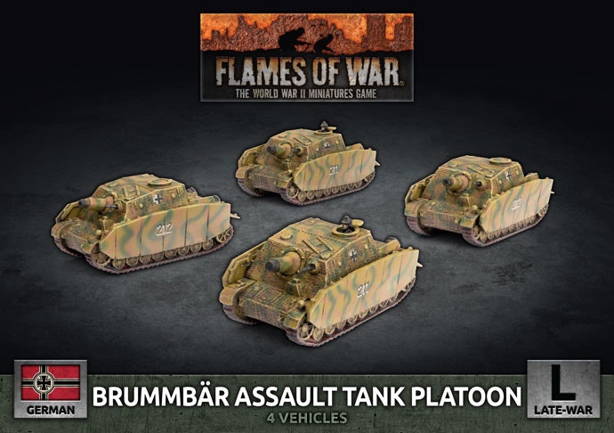 Brummbär Assault Tank Platoon - GBX164