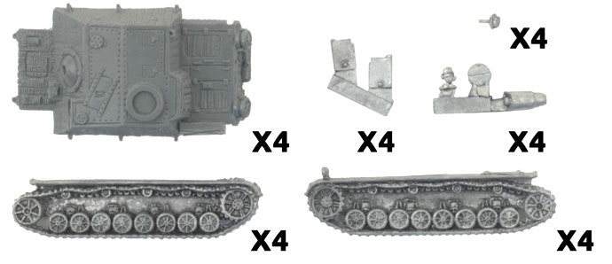 Brummbär Assault Tank Platoon - GBX164