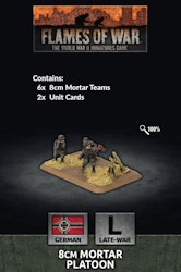 8cm Mortar Platoon (x6 Plastic) - GE785