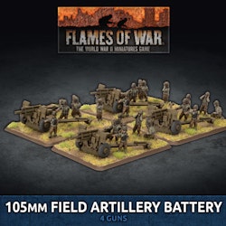 105mm Field Artillery Battery (Plastic) - UBX77